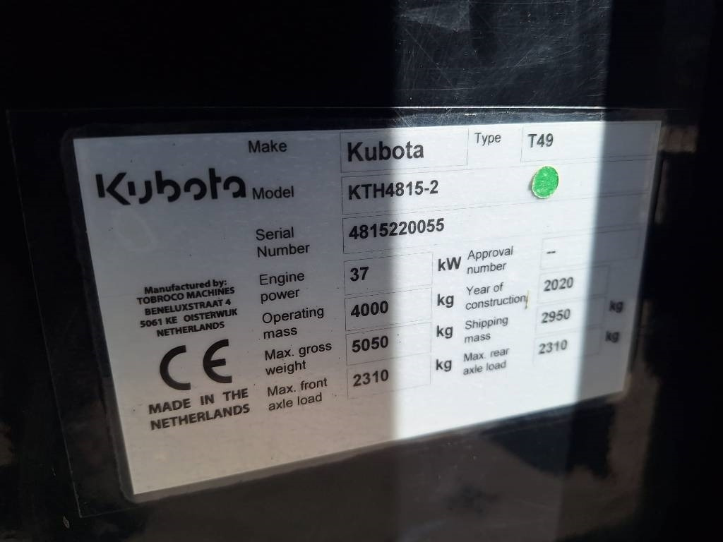 Chariot télescopique Kubota KHT 4815-2 MINIKUROTTAJA: photos 15