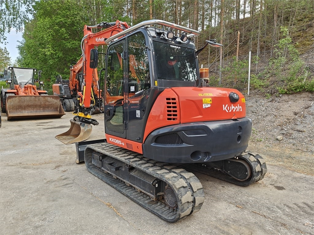 Kubota KX085-5 ENGCON, VASARA, KAUHAT - Mini pelle: photos 2 Kubota KX085-5 ENGCON, VASARA, KAUHAT - Mini pelle: photos 2