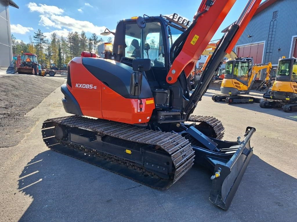 Kubota KX085-5 PYÖRITTÄJÄLLÄ, PIENET TUNNIT - Mini pelle: photos 5 Kubota KX085-5 PYÖRITTÄJÄLLÄ, PIENET TUNNIT - Mini pelle: photos 5