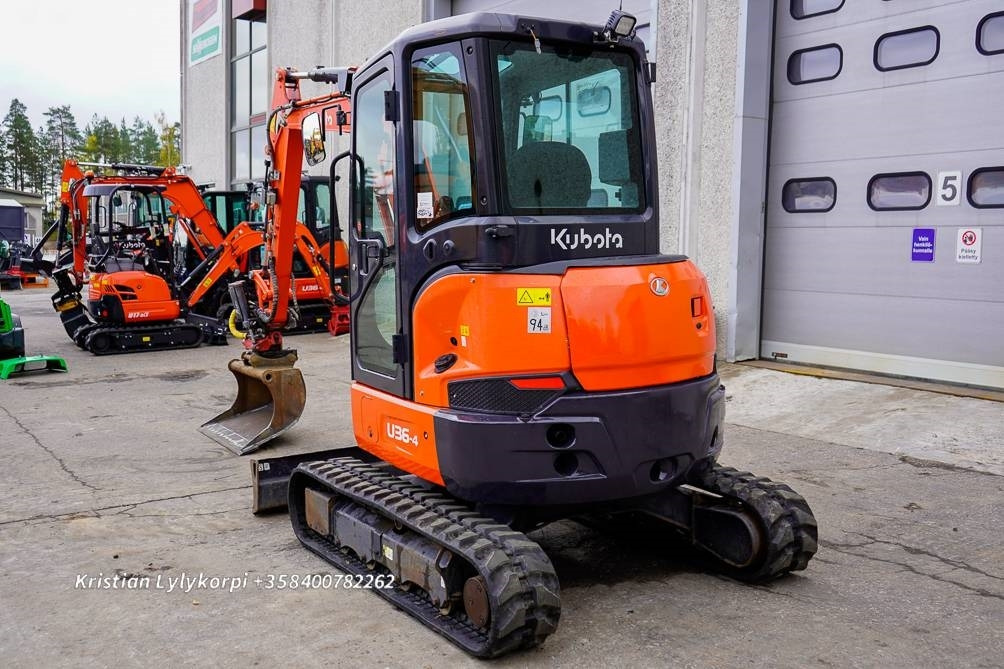 Kubota U36-4 ROTOTILTILLÄ  - Mini pelle: photos 3 Kubota U36-4 ROTOTILTILLÄ  - Mini pelle: photos 3