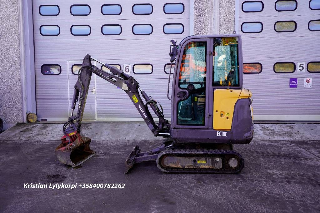 Volvo EC18C  - Mini pelle: photos 1 Volvo EC18C  - Mini pelle: photos 1