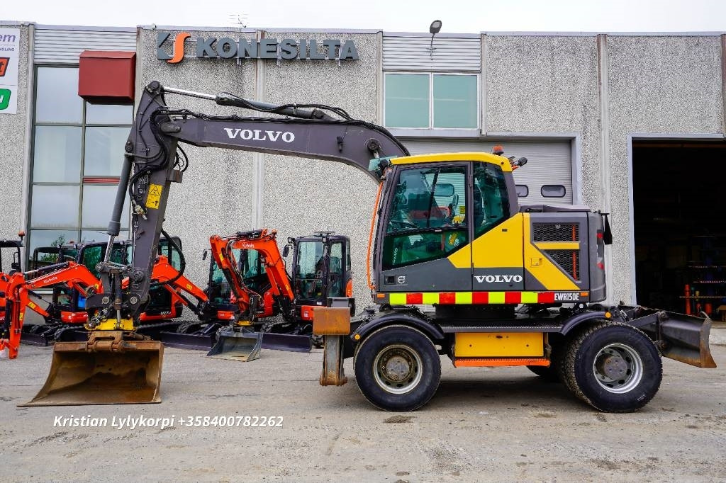 Volvo EWR150E PYÖRÄOHJAUS  - Pelle sur pneus: photos 1 Volvo EWR150E PYÖRÄOHJAUS  - Pelle sur pneus: photos 1