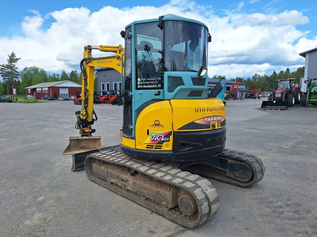 Yanmar ViO50U PYÖRITTÄJÄLLÄ - Mini pelle: photos 2 Yanmar ViO50U PYÖRITTÄJÄLLÄ - Mini pelle: photos 2