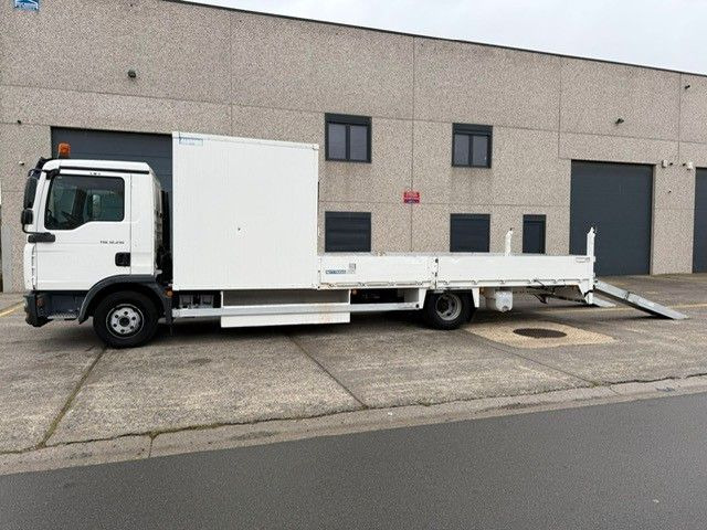 MAN TGL 12-210. Rampen. Klima. - Camion plateau: photos 2 MAN TGL 12-210. Rampen. Klima. - Camion plateau: photos 2