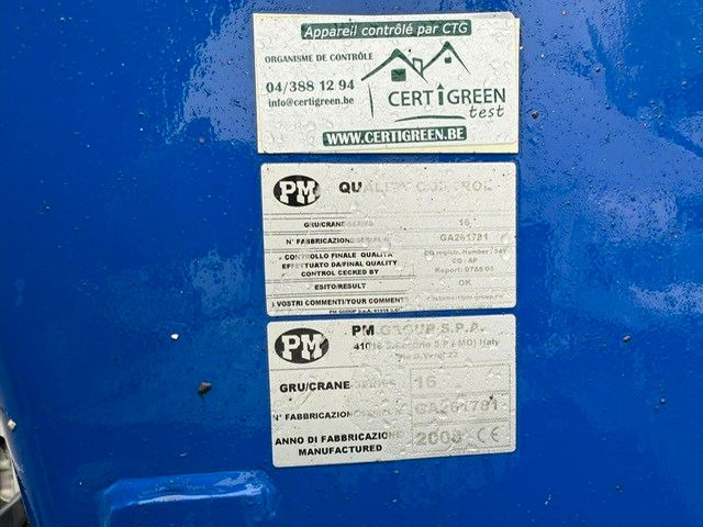 Scania PRT 380. 6x4. Kipper + Kran PM 16 Funk. Klima. - Camion benne, Camion grue: photos 5 Scania PRT 380. 6x4. Kipper + Kran PM 16 Funk. Klima. - Camion benne, Camion grue: photos 5