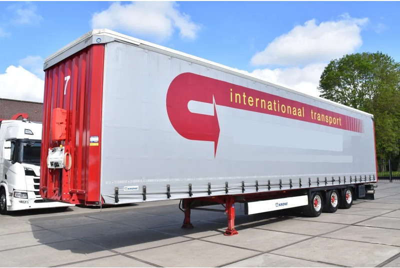 Krone SD - MEGA - SLIDING CURTAINS/ROOF - LIFTING ROOF - BPW AXLES - DISC BRAKES - ALCOA DURA BRIGHT - EXCELLENT CONDITION - - Semi-remorque fourgon: photos 1 Krone SD - MEGA - SLIDING CURTAINS/ROOF - LIFTING ROOF - BPW AXLES - DISC BRAKES - ALCOA DURA BRIGHT - EXCELLENT CONDITION - - Semi-remorque fourgon: photos 1