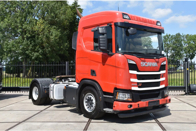Scania R410 NGS 4x2NB XT - HYDRAULIC SYSTEM - FULL AIR - RETARDER - 506 TKM - ACC - PTO - MORE UNITS AVAILABLE - - Tracteur routier: photos 1 Scania R410 NGS 4x2NB XT - HYDRAULIC SYSTEM - FULL AIR - RETARDER - 506 TKM - ACC - PTO - MORE UNITS AVAILABLE - - Tracteur routier: photos 1