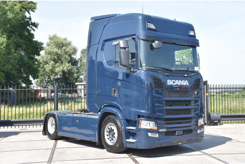 Scania S450 NGS 4x2NB - FULL AIR - RETARDER - ACC - PARK. AIRCO - 2 x FUEL TANKS - TOP CONDITION - - Tracteur routier: photos 1 Scania S450 NGS 4x2NB - FULL AIR - RETARDER - ACC - PARK. AIRCO - 2 x FUEL TANKS - TOP CONDITION - - Tracteur routier: photos 1