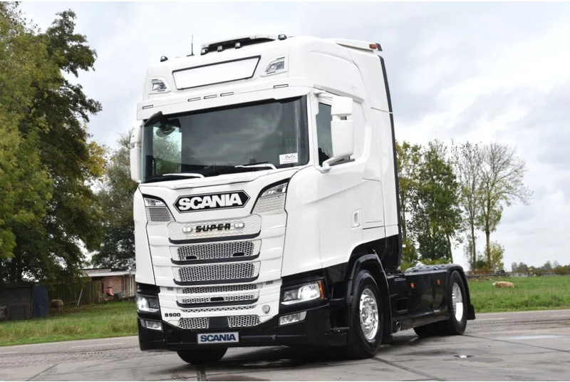 Scania S500 NGS 4x2NB - NEW TACHO - RETARDER - FULL AIR - PARK. AIRCO - 2 x FUEL TANKS - 4 POINT AIR SUSP. REAR - ALCOA'S - LED - - Tracteur routier: photos 2 Scania S500 NGS 4x2NB - NEW TACHO - RETARDER - FULL AIR - PARK. AIRCO - 2 x FUEL TANKS - 4 POINT AIR SUSP. REAR - ALCOA'S - LED - - Tracteur routier: photos 2