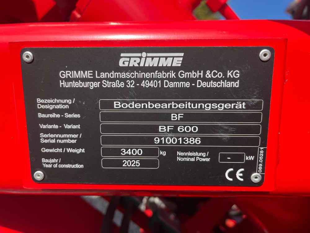 Grimme BF - Accessoire de matériels de récolte: photos 2 Grimme BF - Accessoire de matériels de récolte: photos 2