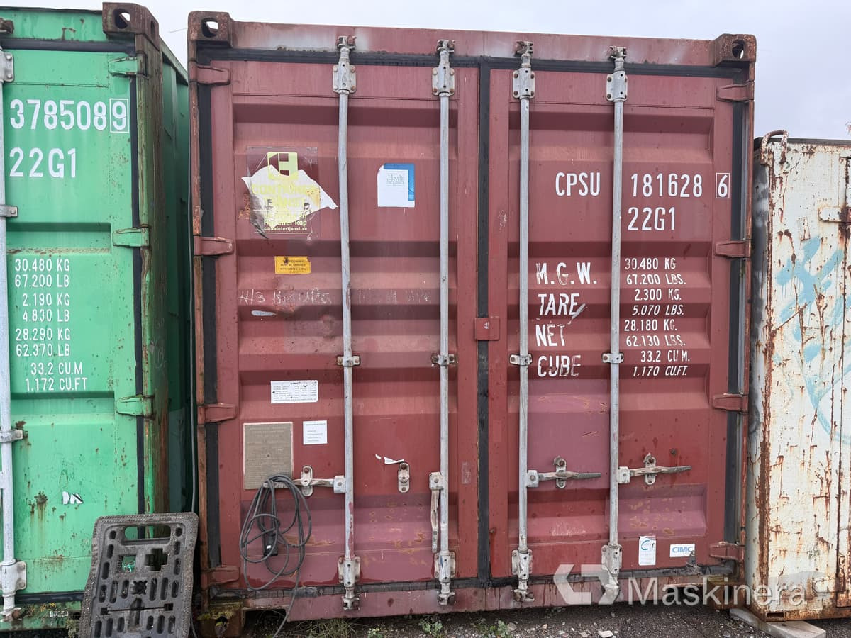 Förrådscontainer 20 fot - Matériel de chantier: photos 1 Förrådscontainer 20 fot - Matériel de chantier: photos 1