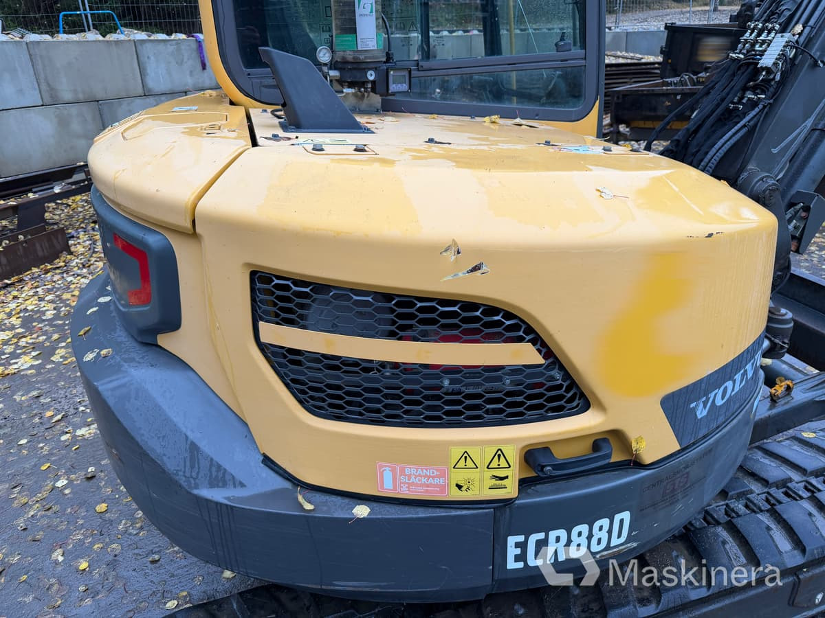 Pelle sur chenille Grävmaskin Volvo ECR88D med tillbehör: photos 42 Pelle sur chenille Grävmaskin Volvo ECR88D med tillbehör: photos 42
