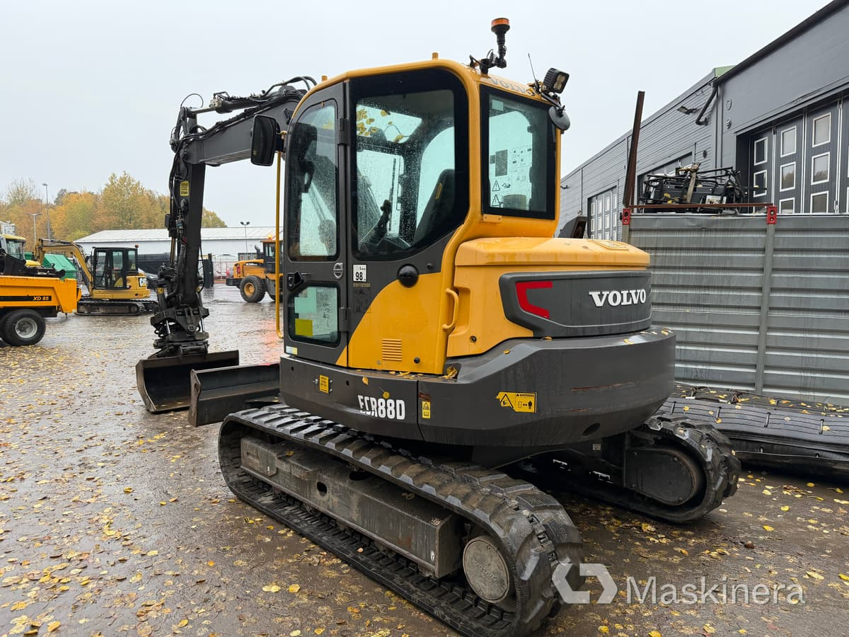 Pelle sur chenille Grävmaskin Volvo ECR88D med tillbehör: photos 6 Pelle sur chenille Grävmaskin Volvo ECR88D med tillbehör: photos 6