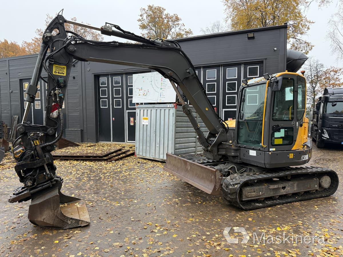 Grävmaskin Volvo ECR88D med tillbehör - Pelle sur chenille: photos 1 Grävmaskin Volvo ECR88D med tillbehör - Pelle sur chenille: photos 1