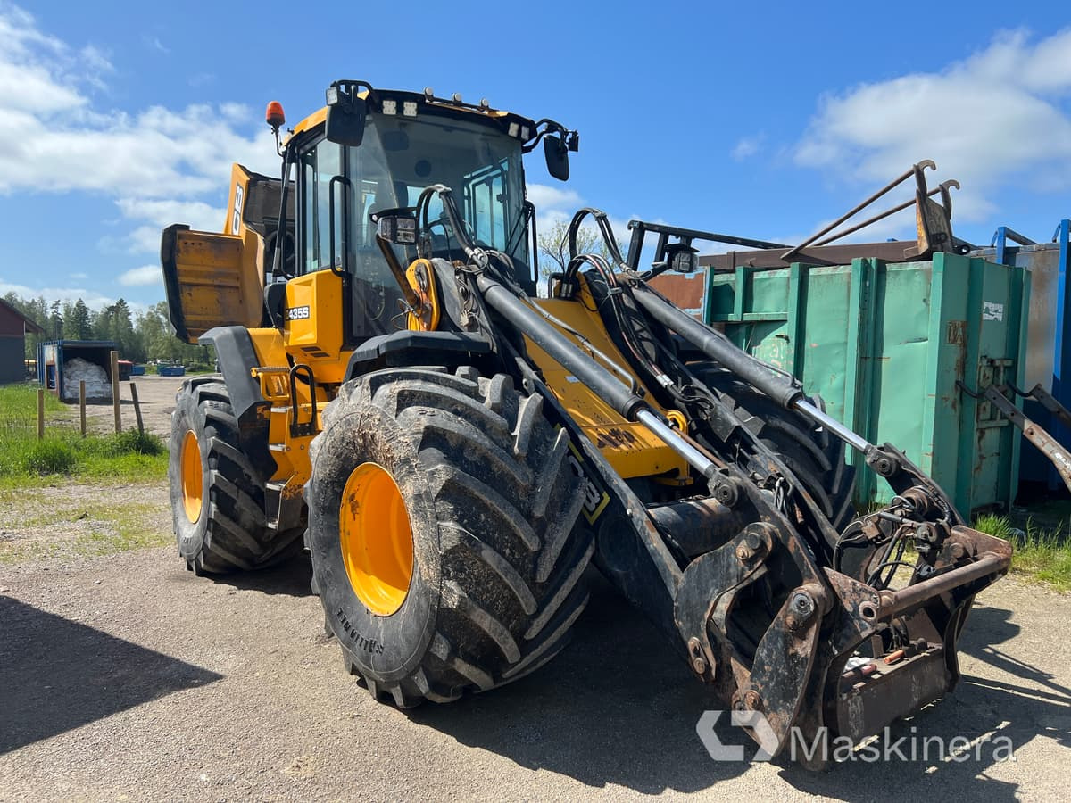 Hjullastare JCB 435S (Reparationsobjekt) - Chargeuse sur pneus: photos 3 Hjullastare JCB 435S (Reparationsobjekt) - Chargeuse sur pneus: photos 3