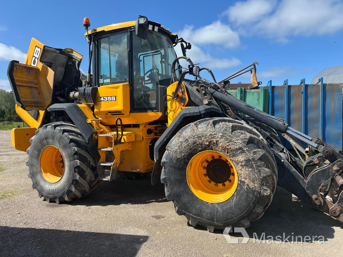 Hjullastare JCB 435S (Reparationsobjekt) - Chargeuse sur pneus: photos 4 Hjullastare JCB 435S (Reparationsobjekt) - Chargeuse sur pneus: photos 4