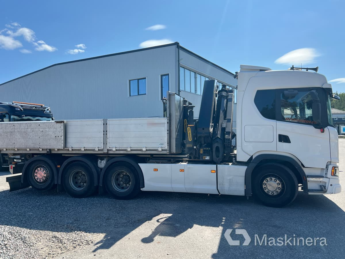 Kranväxlare Scania G450 8x4 med tillbehör - Camion ampliroll, Camion grue: photos 4 Kranväxlare Scania G450 8x4 med tillbehör - Camion ampliroll, Camion grue: photos 4