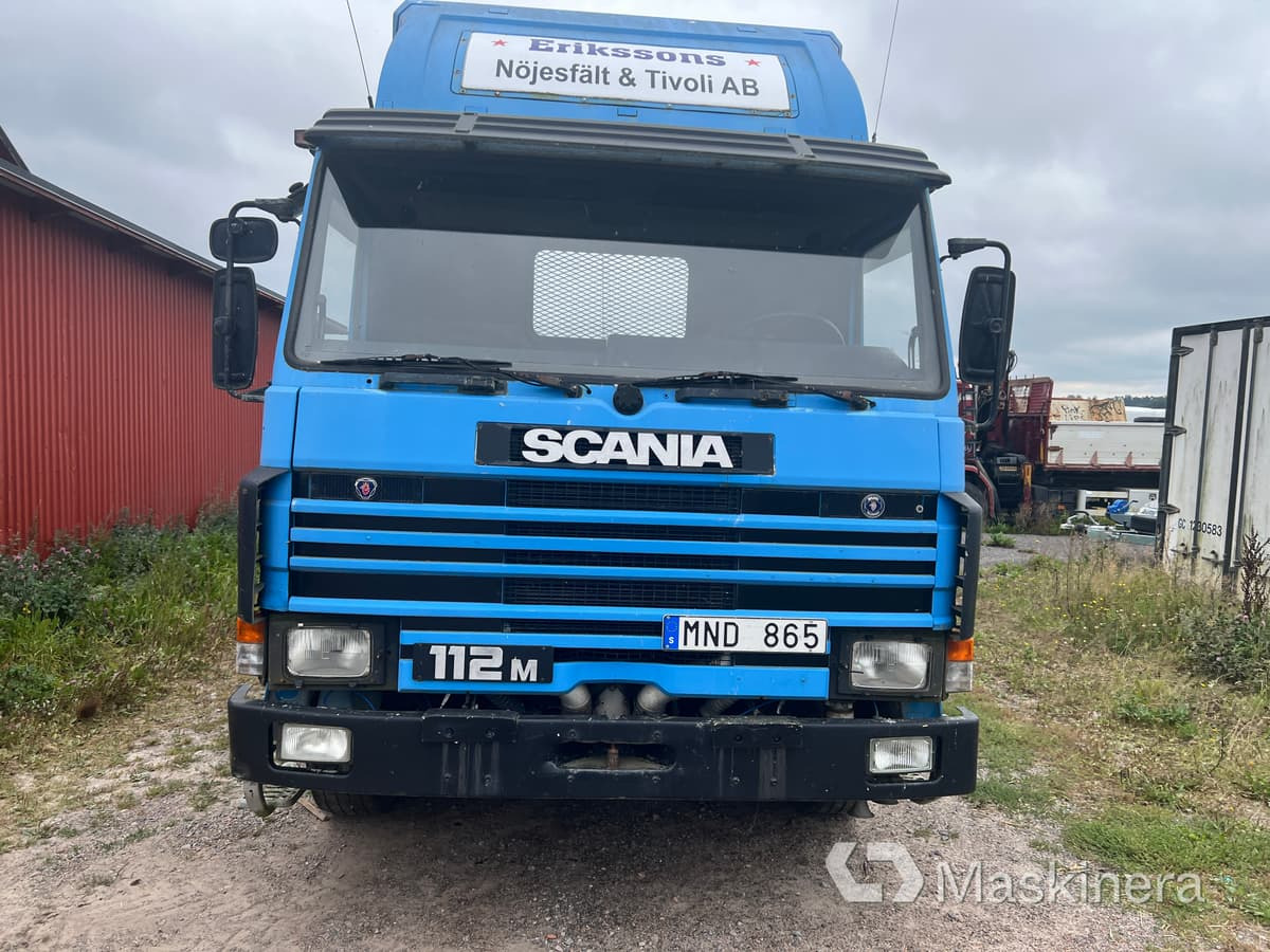 Lastbil Scania P112 M 6x2 - Camion plateau: photos 3 Lastbil Scania P112 M 6x2 - Camion plateau: photos 3