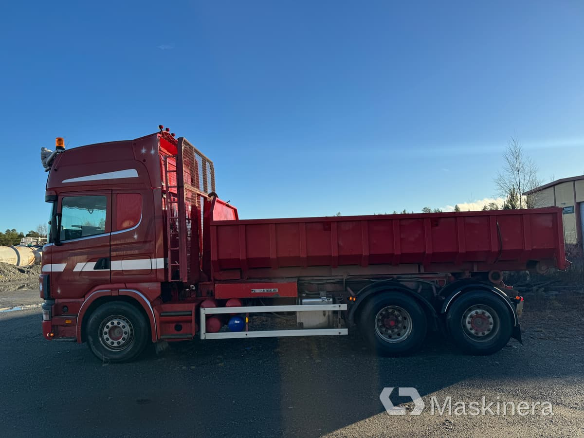 Lastväxlare Scania R144 6X2 med tre flak - Camion ampliroll: photos 2 Lastväxlare Scania R144 6X2 med tre flak - Camion ampliroll: photos 2