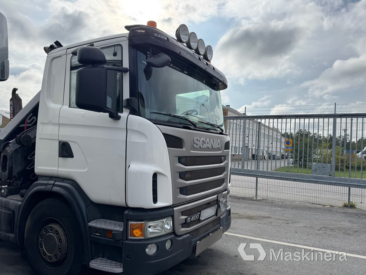 Lastväxlare Scania G400LB8X4*4HNA med HIAB kran - Camion ampliroll, Camion grue: photos 4 Lastväxlare Scania G400LB8X4*4HNA med HIAB kran - Camion ampliroll, Camion grue: photos 4