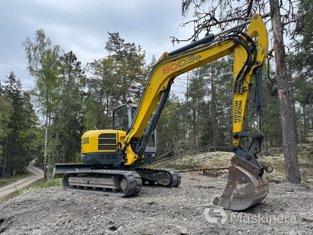 Wacker Neuson 8003-2 Grävmaskin Wacker Neuson 8003 RD - Pelle sur chenille: photos 3 Wacker Neuson 8003-2 Grävmaskin Wacker Neuson 8003 RD - Pelle sur chenille: photos 3