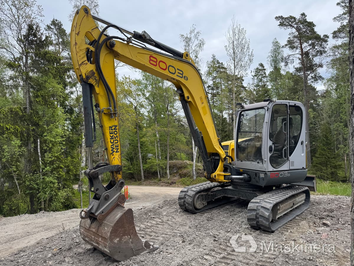 Wacker Neuson 8003-2 Grävmaskin Wacker Neuson 8003 RD - Pelle sur chenille: photos 1 Wacker Neuson 8003-2 Grävmaskin Wacker Neuson 8003 RD - Pelle sur chenille: photos 1