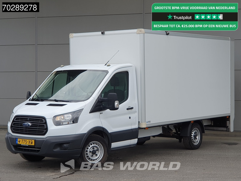 Ford Transit 130pk Laadklep Zijdeur Bakwagen 360camera Airco Euro6 Meubelbak Koffer 19m3 Airco - Fourgon grand volume: photos 1 Ford Transit 130pk Laadklep Zijdeur Bakwagen 360camera Airco Euro6 Meubelbak Koffer 19m3 Airco - Fourgon grand volume: photos 1