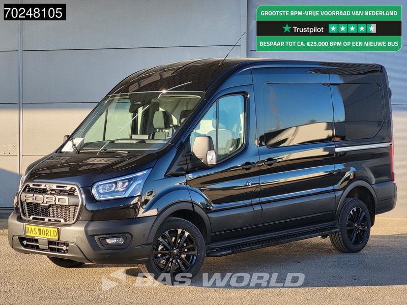 Ford Transit 165pk Automaat Limited Black Edition Dubbele schuifdeur Raptor Grill L2H2 ACC 360camera Navi CarPlay Xenon Camera 10m3 Airco - Fourgon utilitaire: photos 1 Ford Transit 165pk Automaat Limited Black Edition Dubbele schuifdeur Raptor Grill L2H2 ACC 360camera Navi CarPlay Xenon Camera 10m3 Airco - Fourgon utilitaire: photos 1