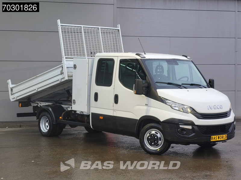 Iveco Daily 35C14 Kipper met Kist Dubbel Cabine Dubbellucht 3,5t Trekhaak Airco Cruise Euro6 Tipper Benne Kieper Airco Trekhaak Cruise contr - Utilitaire benne: photos 3 Iveco Daily 35C14 Kipper met Kist Dubbel Cabine Dubbellucht 3,5t Trekhaak Airco Cruise Euro6 Tipper Benne Kieper Airco Trekhaak Cruise contr - Utilitaire benne: photos 3