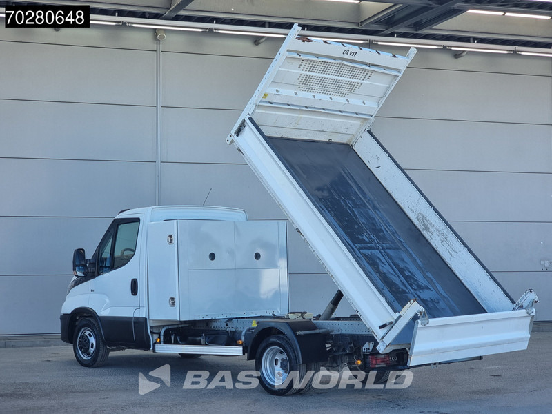 Iveco Daily 35C14 Kipper met Kist Dubbellucht 3,5t Trekhaak Airco Cruise Camera Euro6 Tipper Benne Kieper Airco Trekhaak Cruise control - Utilitaire benne: photos 2 Iveco Daily 35C14 Kipper met Kist Dubbellucht 3,5t Trekhaak Airco Cruise Camera Euro6 Tipper Benne Kieper Airco Trekhaak Cruise control - Utilitaire benne: photos 2