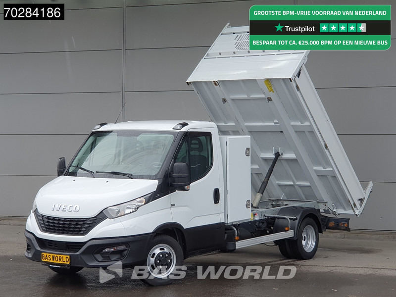 Iveco Daily 35C14 Kipper met Kist Dubbellucht 3,5t Trekhaak Airco Cruise Euro6 Tipper Benne Kieper 2m3 Airco Trekhaak Cruise control - Utilitaire benne: photos 1 Iveco Daily 35C14 Kipper met Kist Dubbellucht 3,5t Trekhaak Airco Cruise Euro6 Tipper Benne Kieper 2m3 Airco Trekhaak Cruise control - Utilitaire benne: photos 1