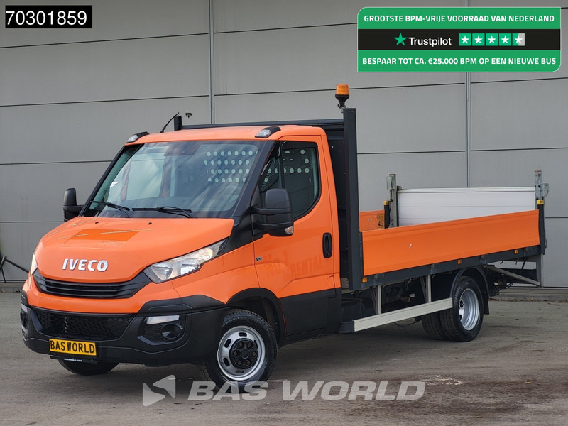 Iveco Daily 35C14 Open Laadbak Dubbelucht 3,5t Trekhaak Navi Airco Euro6 Pritsche Pickup Open Box Airco Trekhaak - Utilitaire plateau: photos 1 Iveco Daily 35C14 Open Laadbak Dubbelucht 3,5t Trekhaak Navi Airco Euro6 Pritsche Pickup Open Box Airco Trekhaak - Utilitaire plateau: photos 1