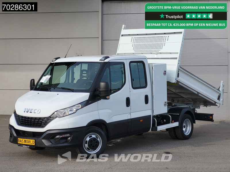 Iveco Daily 35C14 Open Laadbak met Kist Dubbel Cabine Dubbellucht 3,5t Trekhaak Airco Cruise Euro6 Pickup Pritsche Open Box 2m3 Airco Trekha - Utilitaire plateau: photos 1 Iveco Daily 35C14 Open Laadbak met Kist Dubbel Cabine Dubbellucht 3,5t Trekhaak Airco Cruise Euro6 Pickup Pritsche Open Box 2m3 Airco Trekha - Utilitaire plateau: photos 1
