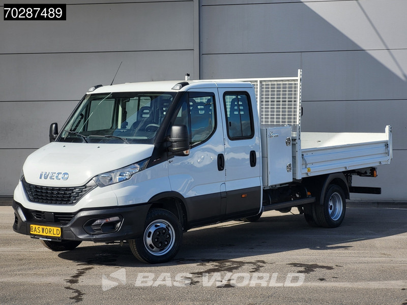 Iveco Daily 35C16 3.0L Kipper met Kist Dubbel Cabine Dubbellucht 3,5t Trekhaak Airco Cruise Euro6 Tipper Benne Kieper 2m3 Airco Trekhaak Cru - Utilitaire benne: photos 3 Iveco Daily 35C16 3.0L Kipper met Kist Dubbel Cabine Dubbellucht 3,5t Trekhaak Airco Cruise Euro6 Tipper Benne Kieper 2m3 Airco Trekhaak Cru - Utilitaire benne: photos 3