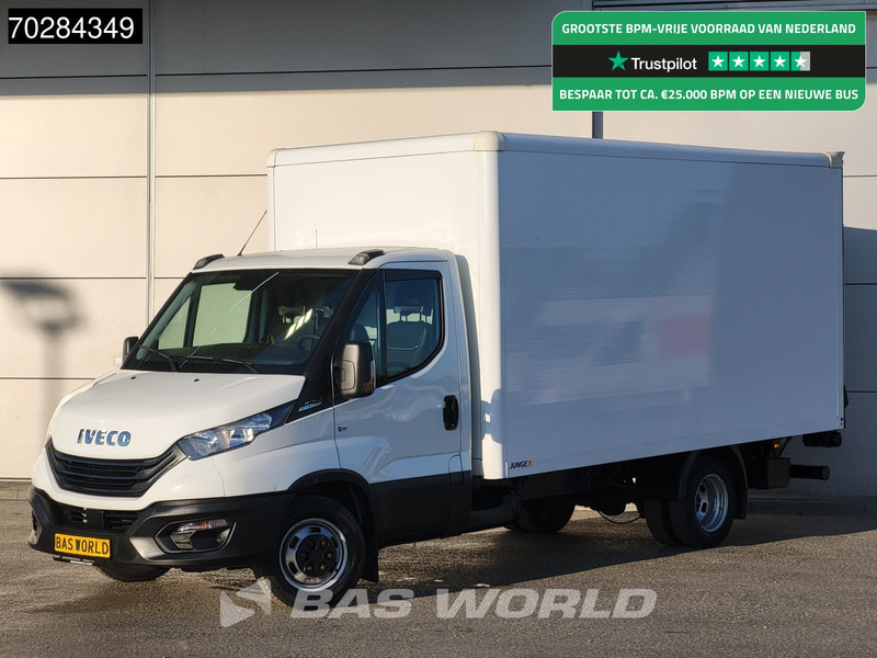 Iveco Daily 35C16 Laadklep Bakwagen Dubbellucht Airco Camera Euro6 Meubelbak Koffer 19m3 Airco - Fourgon grand volume: photos 1 Iveco Daily 35C16 Laadklep Bakwagen Dubbellucht Airco Camera Euro6 Meubelbak Koffer 19m3 Airco - Fourgon grand volume: photos 1