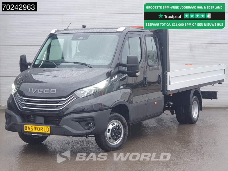 Iveco Daily 35C18 Automaat 2025model Open laadbak Dubbel Cabine CarPlay ACC LED 3,5T Trekvermogen Pritsche Pickup Airco Dubbel cabine - Utilitaire plateau: photos 1 Iveco Daily 35C18 Automaat 2025model Open laadbak Dubbel Cabine CarPlay ACC LED 3,5T Trekvermogen Pritsche Pickup Airco Dubbel cabine - Utilitaire plateau: photos 1