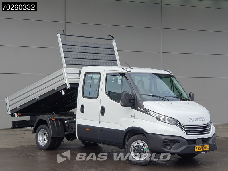 Iveco Daily 35C21 3-Zijdige Kipper Dubbel Cabine 210PK 3.0L Dubbellucht 3,5t Trekhaak ACC Airco LED Camera CarPlay Euro6 Tipper Benne Kieper - Utilitaire benne: photos 2 Iveco Daily 35C21 3-Zijdige Kipper Dubbel Cabine 210PK 3.0L Dubbellucht 3,5t Trekhaak ACC Airco LED Camera CarPlay Euro6 Tipper Benne Kieper - Utilitaire benne: photos 2