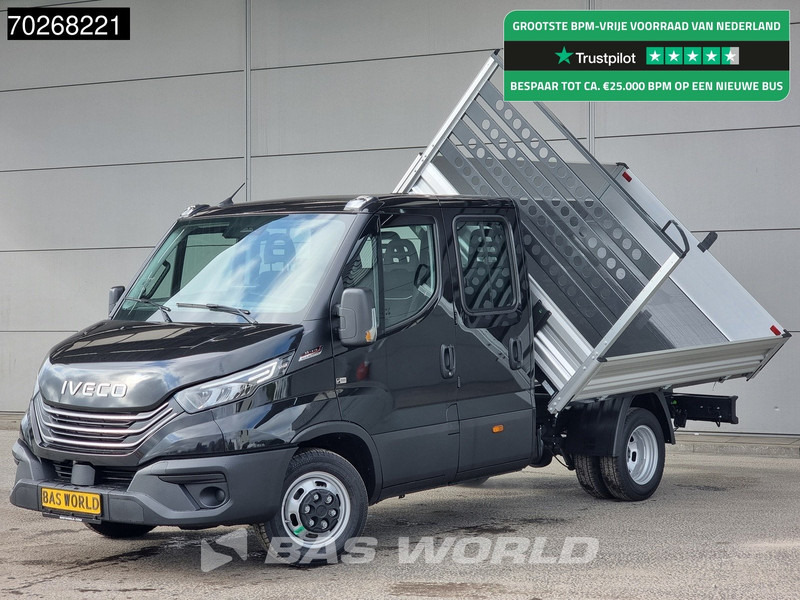 Iveco Daily 35C21 3 zijdige Kipper Dubbel Cabine 210PK 3.0L Dubbellucht Airco Cruise LED Camera Tipper Benne Kieper 2m3 Airco - Utilitaire benne: photos 1 Iveco Daily 35C21 3 zijdige Kipper Dubbel Cabine 210PK 3.0L Dubbellucht Airco Cruise LED Camera Tipper Benne Kieper 2m3 Airco - Utilitaire benne: photos 1