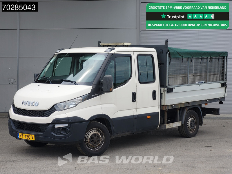 Utilitaire plateau Iveco Daily 35S11 Open Laadbak met Kist Dubbel Cabine 3,5t Trekhaak Airco Pickup Pritsche Open Box Airco Trekhaak: photos 1