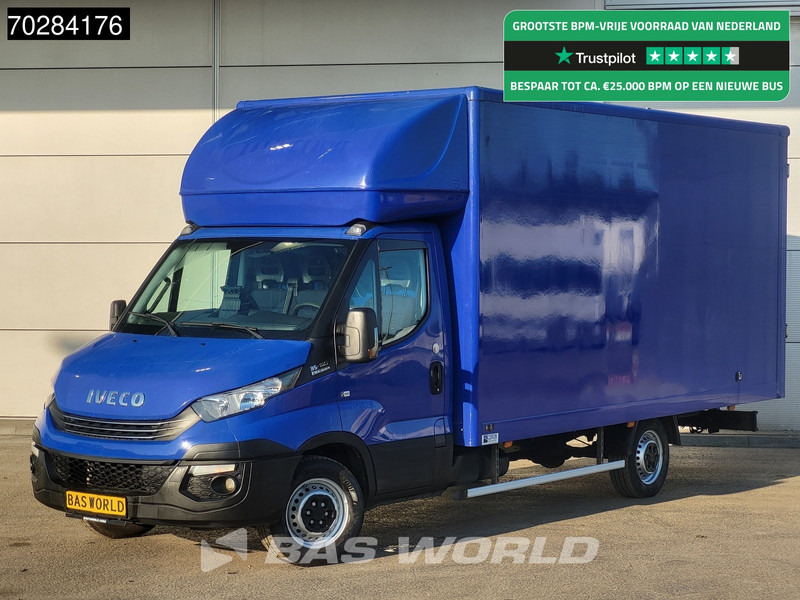 Iveco Daily 35S14 Automaat Bakwagen Achterdeuren 488cm lang! Airco Cruise Euro6 Meubelbak Koffer 24m3 Airco Cruise control - Fourgon grand volume: photos 1 Iveco Daily 35S14 Automaat Bakwagen Achterdeuren 488cm lang! Airco Cruise Euro6 Meubelbak Koffer 24m3 Airco Cruise control - Fourgon grand volume: photos 1