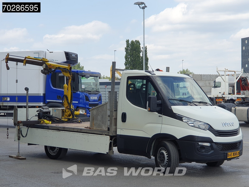 Iveco Daily 35S14 Open Laadbak Kraanwagen Hyva HA15 Euro6 3,5t Trekhaak Crane Kranwagen Pritsche Pickup Open Box Trekhaak - Utilitaire plateau: photos 2 Iveco Daily 35S14 Open Laadbak Kraanwagen Hyva HA15 Euro6 3,5t Trekhaak Crane Kranwagen Pritsche Pickup Open Box Trekhaak - Utilitaire plateau: photos 2