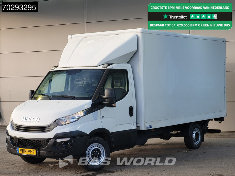 Iveco Daily 35S16 Laadklep 3,5t Trekhaak Bakwagen Airco Euro6 Meubelbak Koffer 19m3 Airco Trekhaak - Fourgon grand volume: photos 1 Iveco Daily 35S16 Laadklep 3,5t Trekhaak Bakwagen Airco Euro6 Meubelbak Koffer 19m3 Airco Trekhaak - Fourgon grand volume: photos 1