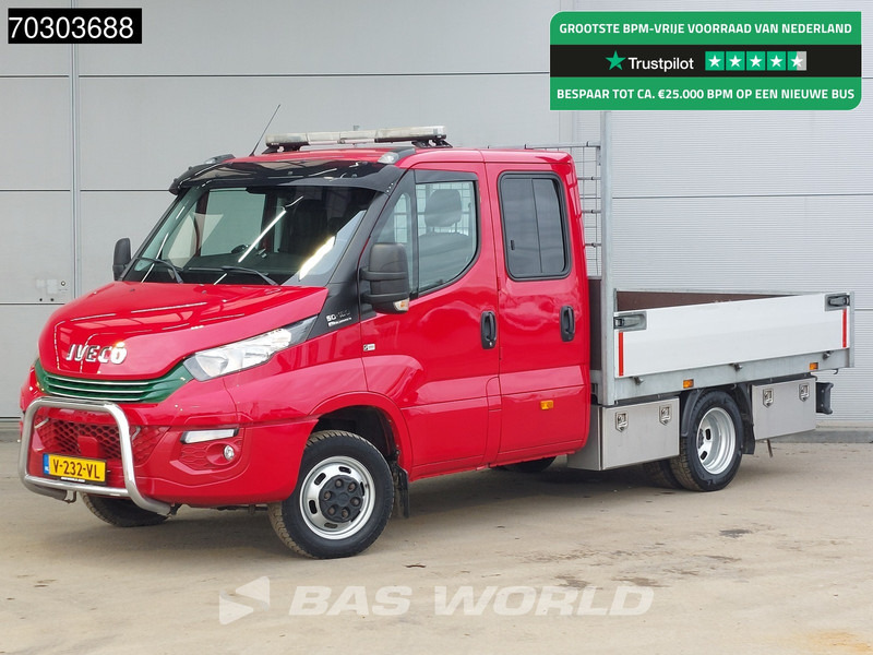 Iveco Daily 50C18 3.0L Automaat Open Laadbak Dubbellucht 3,5t Trekhaak Navi Airco Cruise Camera APK 07-2026 Euro6 Pritsche Pickup Open Box A - Utilitaire plateau: photos 1 Iveco Daily 50C18 3.0L Automaat Open Laadbak Dubbellucht 3,5t Trekhaak Navi Airco Cruise Camera APK 07-2026 Euro6 Pritsche Pickup Open Box A - Utilitaire plateau: photos 1