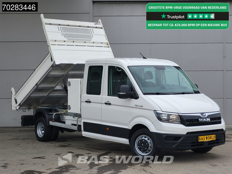 MAN TGE 5.120 Open Laadbak met Kist Dubbel Cabine Dubbellucht 3,5t Trekhaak Navi Airco Cruise Euro6 Pritsche Open Box Pickup Airco Dubbel cabi - Utilitaire plateau: photos 1 MAN TGE 5.120 Open Laadbak met Kist Dubbel Cabine Dubbellucht 3,5t Trekhaak Navi Airco Cruise Euro6 Pritsche Open Box Pickup Airco Dubbel cabi - Utilitaire plateau: photos 1