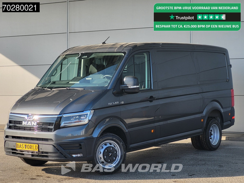 MAN TGE 5.160 Uniek! Dubbellucht 2025-Model Automaat L3H2 Laag Dak ACC Navi LED Airco Camera Parkeersensoren CarPlay Euro6 L2H1 11m3 Airco - Fourgon utilitaire: photos 1 MAN TGE 5.160 Uniek! Dubbellucht 2025-Model Automaat L3H2 Laag Dak ACC Navi LED Airco Camera Parkeersensoren CarPlay Euro6 L2H1 11m3 Airco - Fourgon utilitaire: photos 1