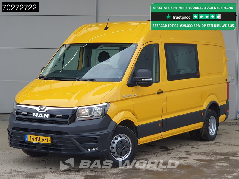 MAN TGE 5.180 Automaat Dubbel Cabine Dubbellucht Werkplaatsinrichting Trekhaak Omvormer Camera Parkeersensoren Airco Cruise L2H2 8m3 Airco Dub - Fourgon utilitaire: photos 1 MAN TGE 5.180 Automaat Dubbel Cabine Dubbellucht Werkplaatsinrichting Trekhaak Omvormer Camera Parkeersensoren Airco Cruise L2H2 8m3 Airco Dub - Fourgon utilitaire: photos 1