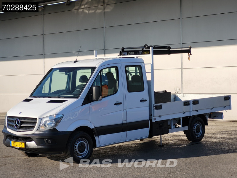 Mercedes-Benz Sprinter 310 CDI Kraanwagen Automaat HIAB 017T-2 Navi Airco Euro6 Kraan Crane Kranwagen Pickup Pritsche Airco - Utilitaire plateau: photos 2 Mercedes-Benz Sprinter 310 CDI Kraanwagen Automaat HIAB 017T-2 Navi Airco Euro6 Kraan Crane Kranwagen Pickup Pritsche Airco - Utilitaire plateau: photos 2