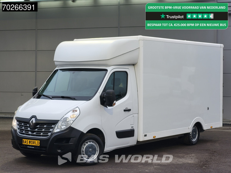 Renault Master 130pk Bakwagen Verkoopwagen Airco Cruise Euro6 Plancher Meubelbak Foodtruck Paardenwagen 20m3 Airco Cruise control - Fourgon grand volume: photos 1 Renault Master 130pk Bakwagen Verkoopwagen Airco Cruise Euro6 Plancher Meubelbak Foodtruck Paardenwagen 20m3 Airco Cruise control - Fourgon grand volume: photos 1