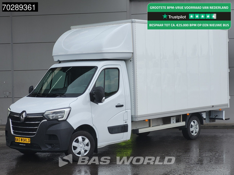 Renault Master 145PK Bakwagen Achterdeuren Navi LED Airco Euro6 Meubelbak Koffer 21m3 Airco - Fourgon grand volume: photos 1 Renault Master 145PK Bakwagen Achterdeuren Navi LED Airco Euro6 Meubelbak Koffer 21m3 Airco - Fourgon grand volume: photos 1