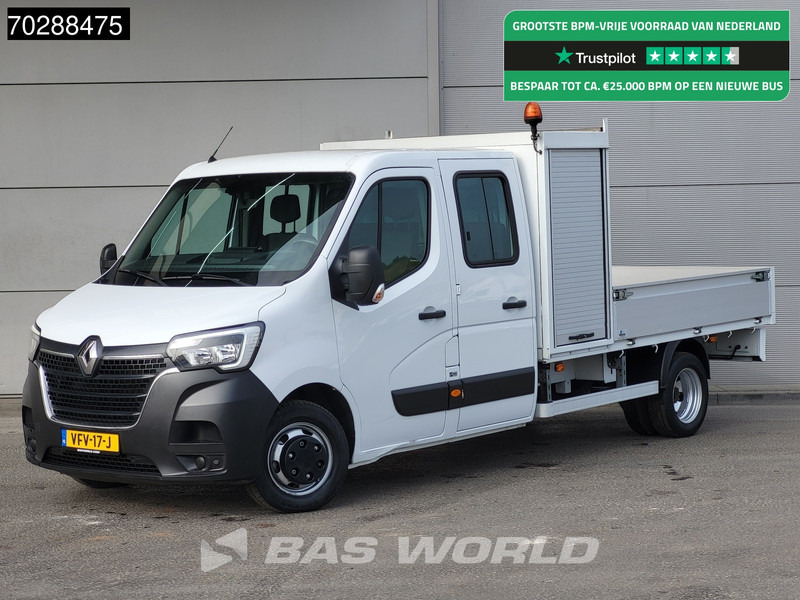Renault Master 145PK Open Laadbak Dubbellucht 3,5t Trekhaak LED Airco Cruise Standkachel Euro6 Pritsche Pickup Open Box Airco Trekhaak Cruise control - Utilitaire plateau: photos 1 Renault Master 145PK Open Laadbak Dubbellucht 3,5t Trekhaak LED Airco Cruise Standkachel Euro6 Pritsche Pickup Open Box Airco Trekhaak Cruise control - Utilitaire plateau: photos 1